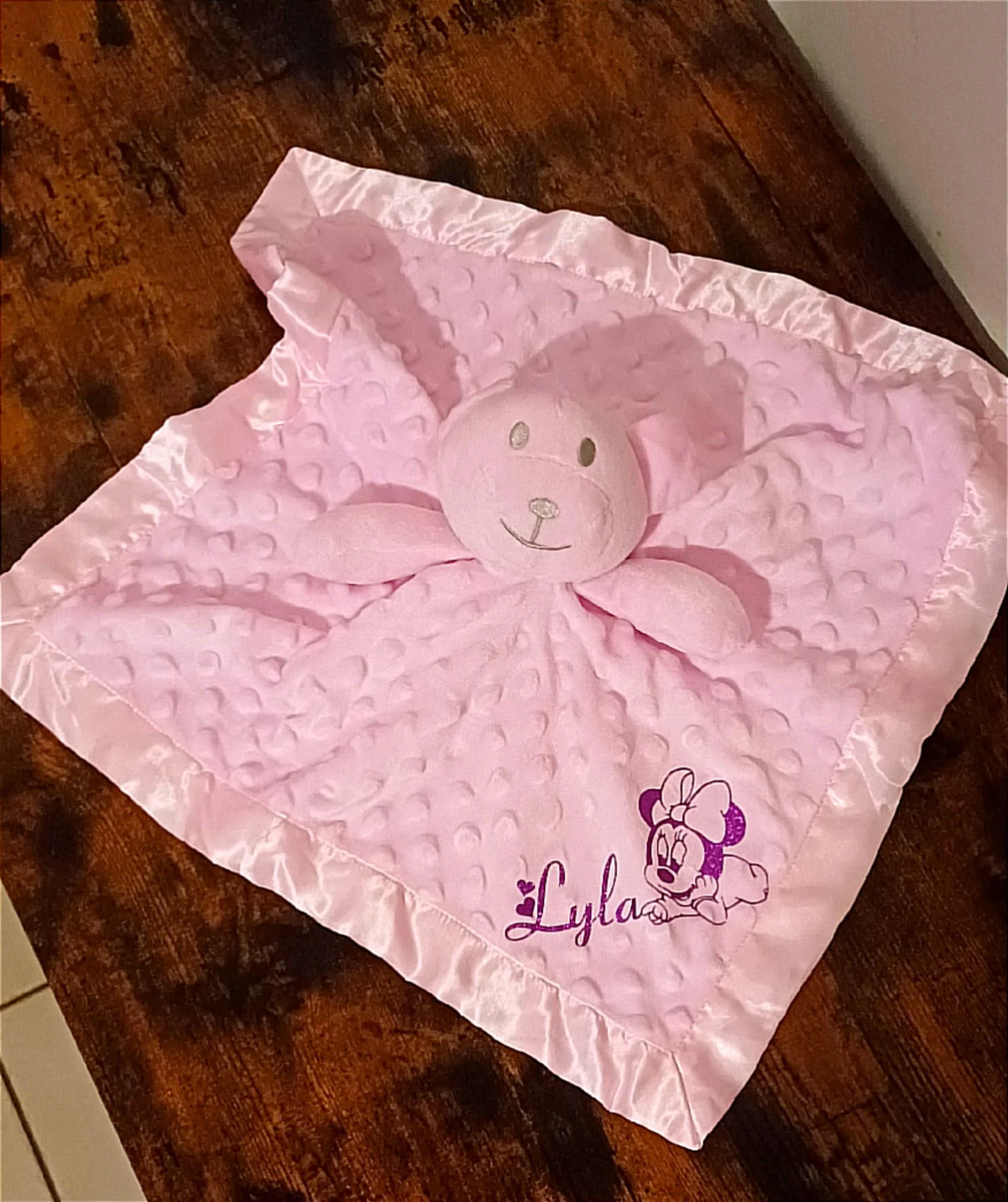 doudou personnaliser pour un bébé-lescreationsdeprescilia.com