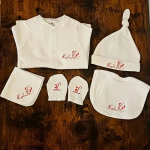 ensemble bébé personnaliser-lescreationsdeprescilia.com