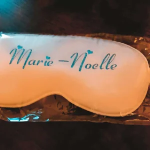 Masque de nuit personnaliser-lescreationsdeprescilia.com