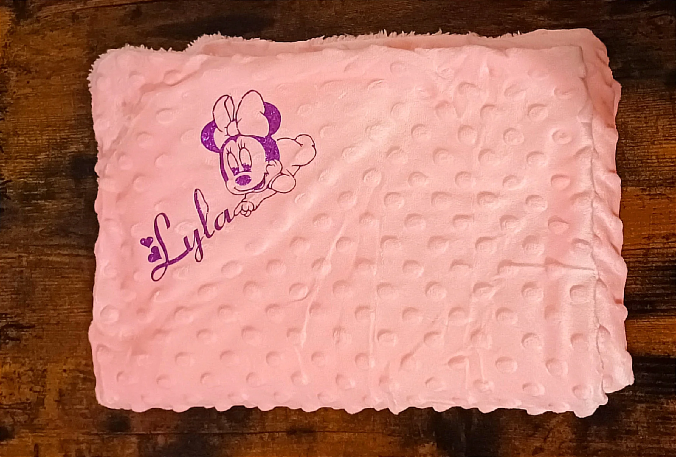 Plaid bébé personnaliser-lescreationsdeprescilia.com
