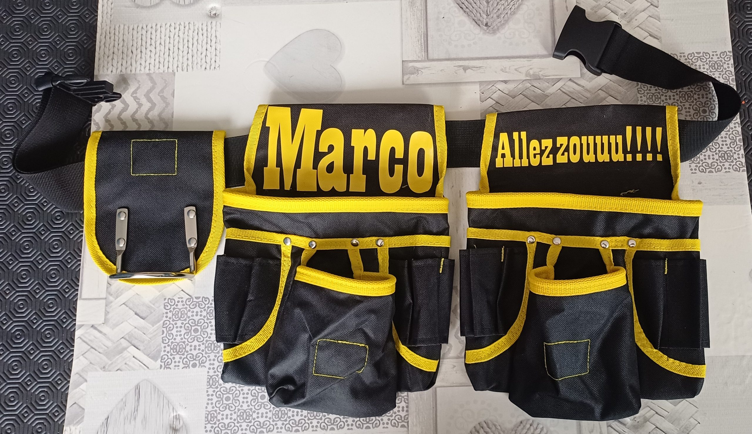 Ceinture de travaille personnalisé