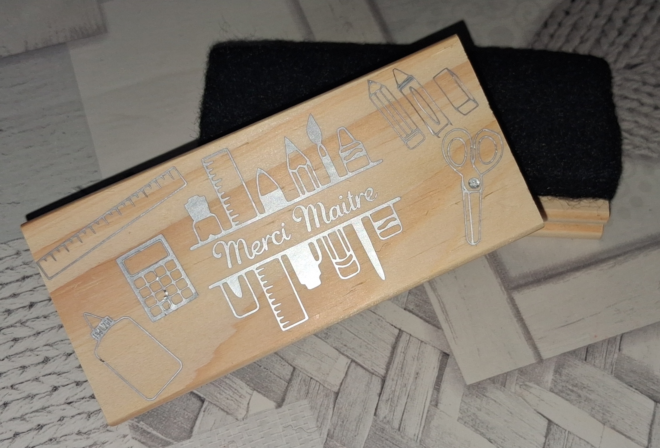 Brosse de tableau personnalisé maître cadeaux