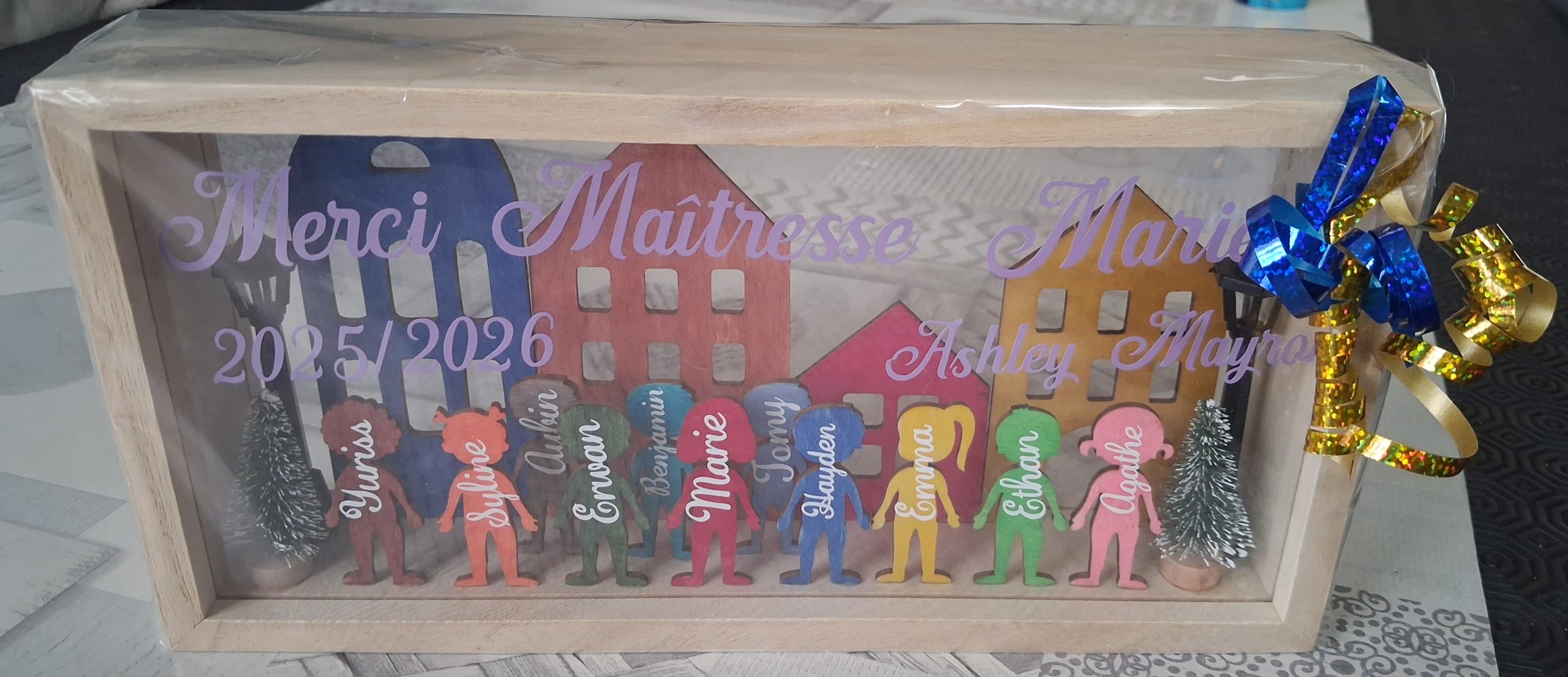 Cadre maitresse Marie fin année